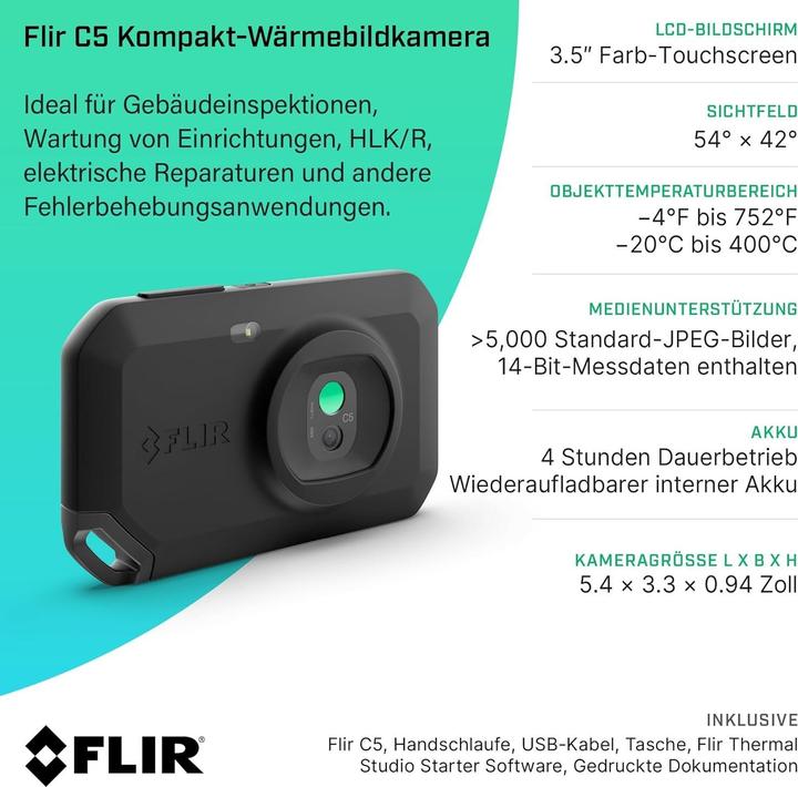 Actual product image Flir C5