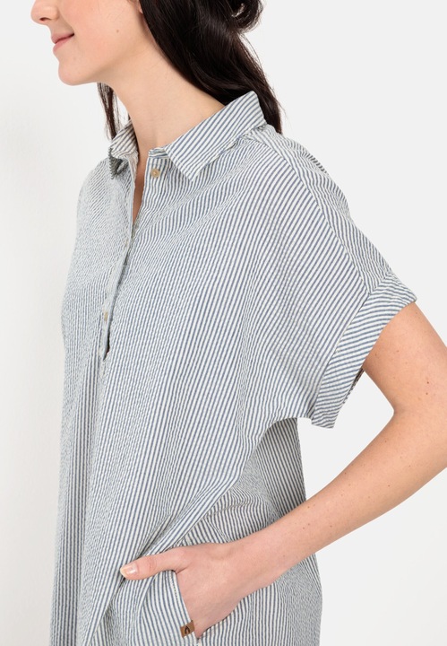 Actual product image Camel Active Striped slip dress made from lightweight cotton (XS)