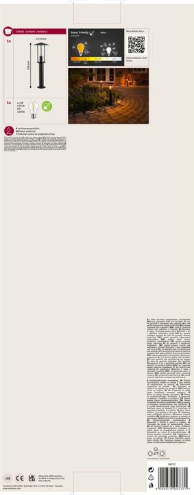 Produktbild Paulmann Pollerleuchte Classic (420 lm, E27, IP44)