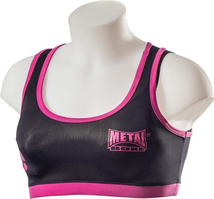 Actual product image MetalBoxe Top Noir/Fuschia (Single pack, L, S)