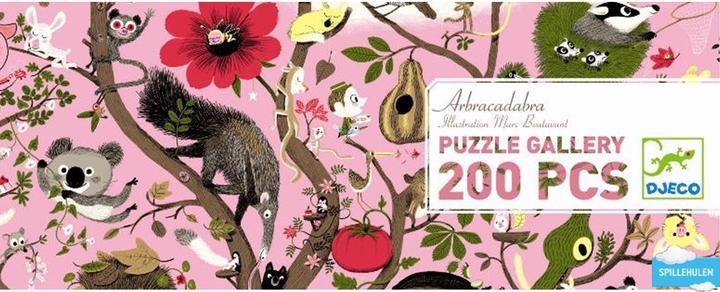 Produktbild Djeco Puzzle Gallery Arbracadabra 200 Teile (200 Teile)