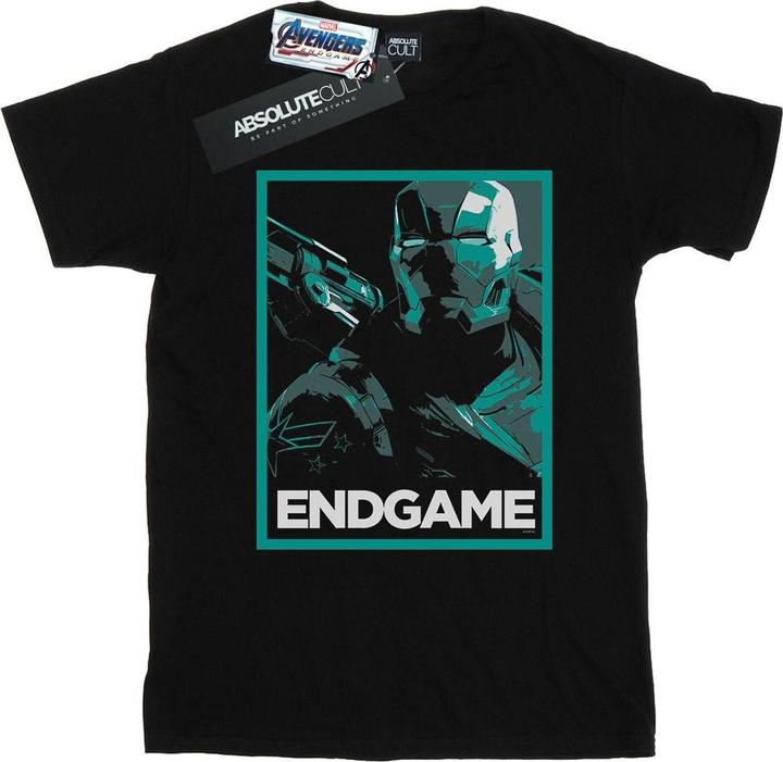 Avengers Endgame War Machine Poster TShirt (4XL)