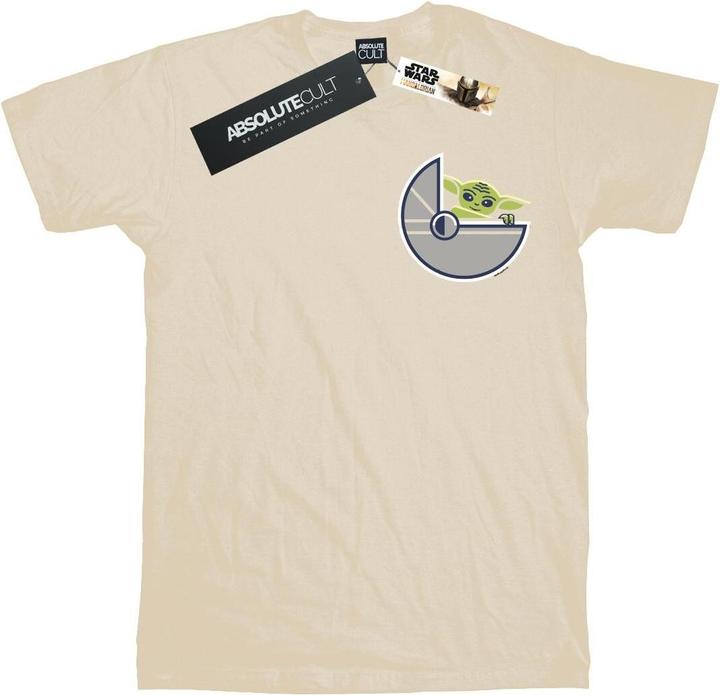 Produktbild Star Wars The Mandalorian The Child Profile Breast Print TShirt (L)