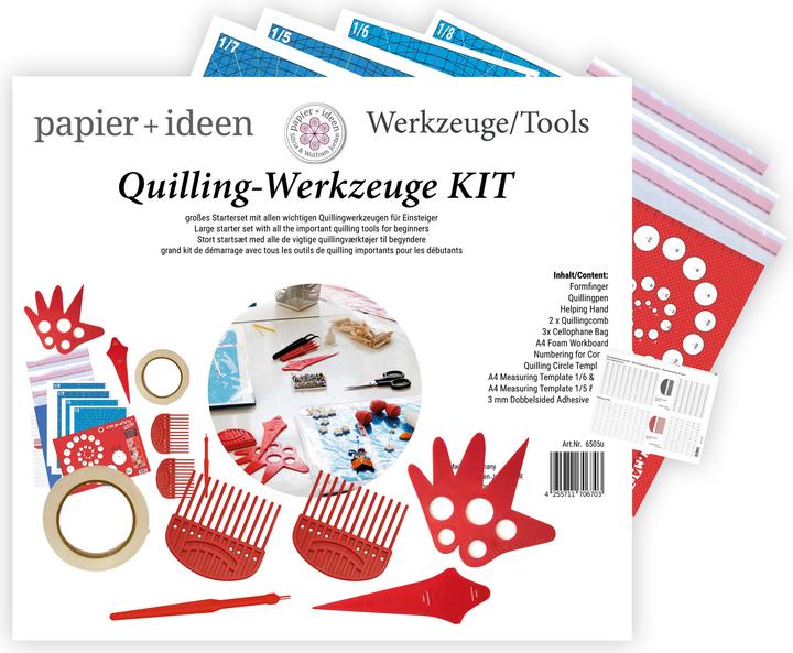 Actual product image Papier+ideen Quilling Tool Kit