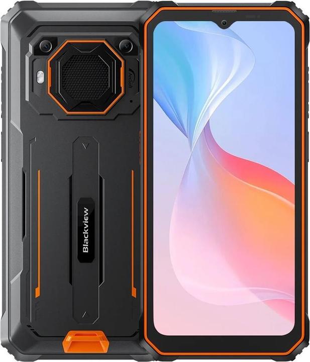 Image du produit Blackview BV6200 Pro (128 Go, Noir, Orange, 6.56", Double SIM, 4G)