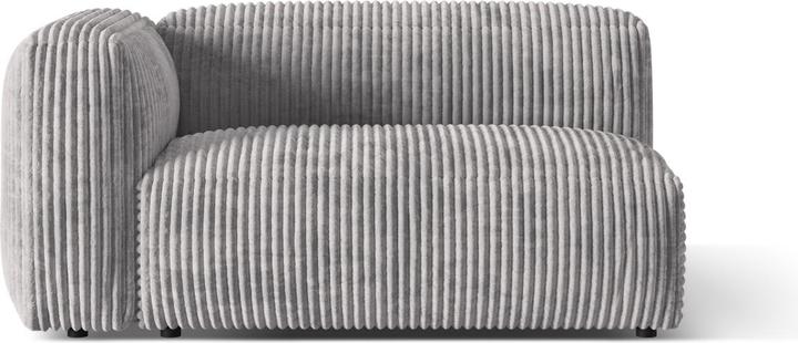 Image du produit Micadoni Chauffeuse Gauche, "Martina", 1 Place, 160x106x75 Fabriqué en Europe (Canapé modulaire, 1 place)