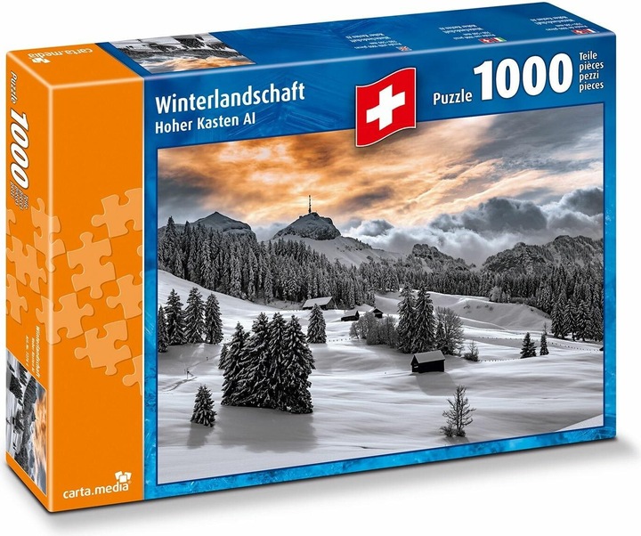 Immagine prodotto Paesaggio invernale, High Box AI (1000 pezzi)