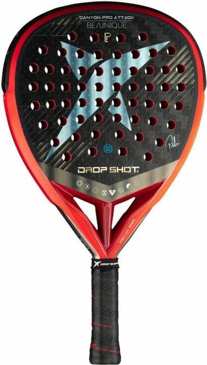 Produktbild Drop Shot Paddelschläger Canyon Pro Attack Schwarz