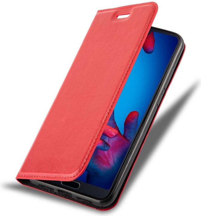 Actual product image Cadorabo Book Invisible Magnet Cover (Huawei P20)