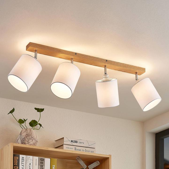 Actual product image Lindby Imarin ceiling spotlight, 4-light, white (E27)