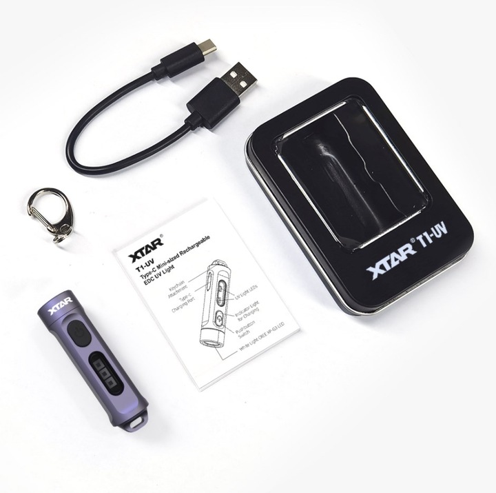 Produktbild Xtar T1-UV LED (5.76 cm, 500 lm)