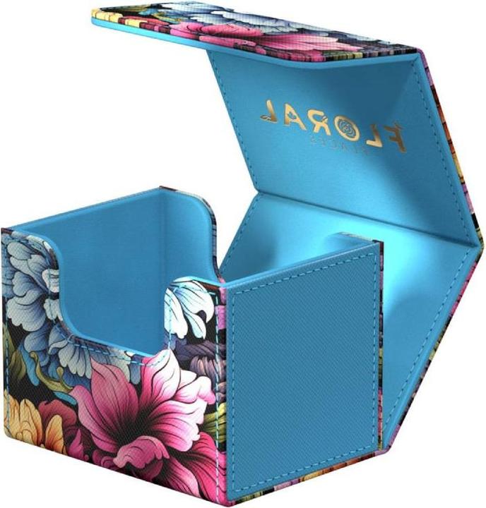 Actual product image Ultimate Guard Kartenbox Sidewinder 100+ Floral Places – Springbloom