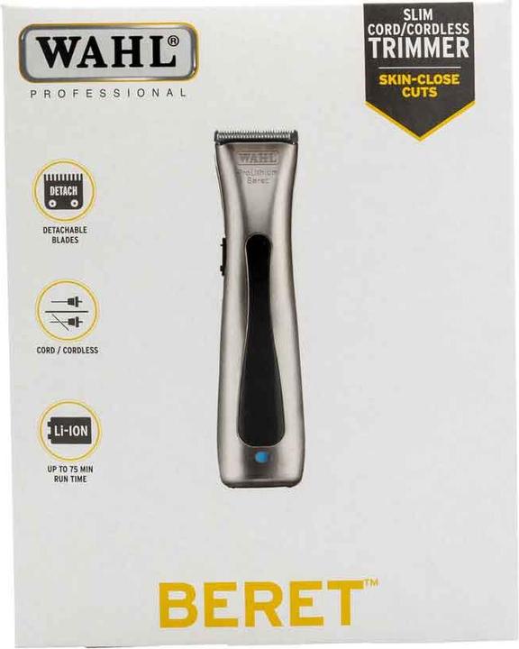 Produktbild Wahl 8841-616 ProLithium Beret Silber