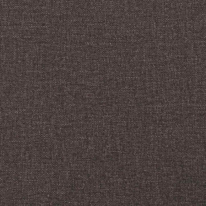 Produktbild VidaXL Boxspringbett Polsterbett Bett mit Matratze Dunkelbraun 80x200cm Stoff (80 x 200 cm, 80 x 200 cm)