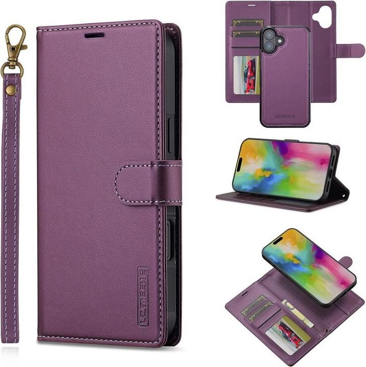 Produktbild LC.Imeeke Teilbare Brieftasche 2-in-1 Handyhülle (Apple iPhone 17)