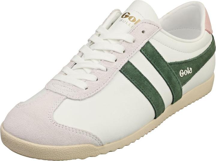 Chalk, Evergreen, Pink, White