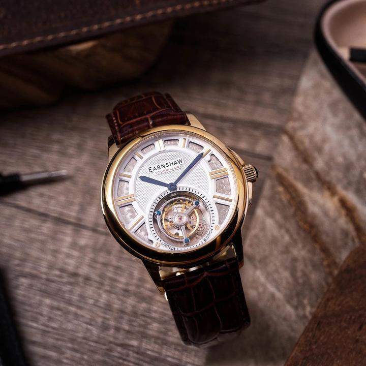 Actual product image Thomas Earnshaw ES-8239-03 Disraeli Tourbillon 42mm 3ATM (Analogue wristwatch, 42 mm)