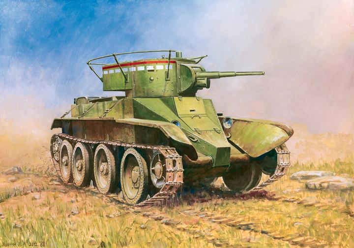 Produktbild Zvezda 1/35 BT-5 Soviet Light Tank # 3507