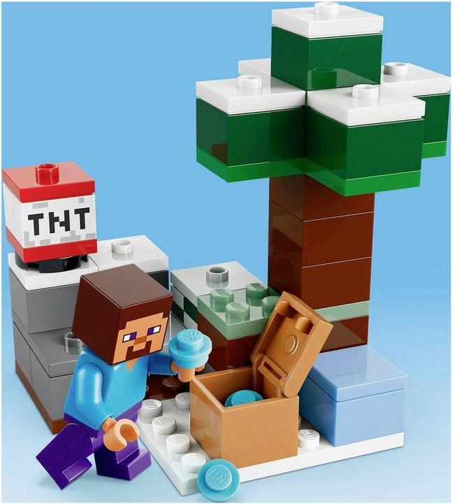 Immagine prodotto LEGO Minecraft Steves Abenteuer in der Taiga (21583) (21583, LEGO Minecraft)