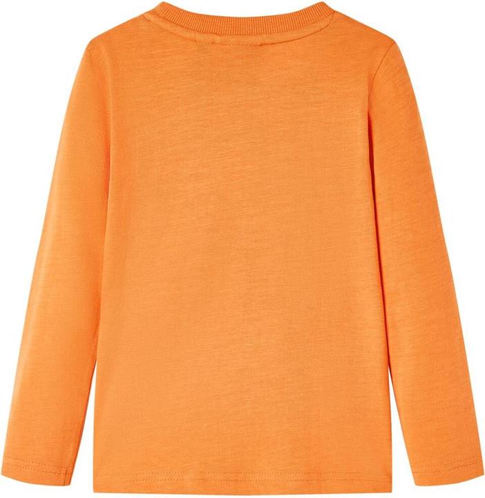 Produktbild VidaXL Kinder-Langarmshirt Dunkelorange 140,Material: 100 (140)