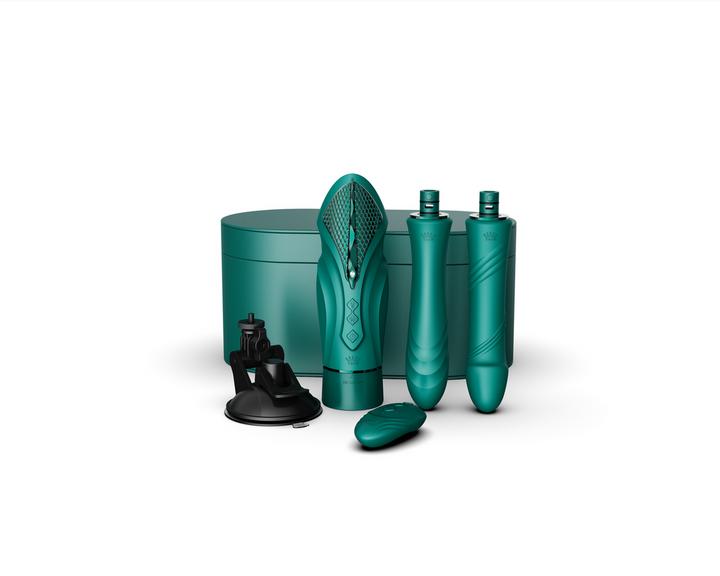 Actual product image Zalo Sesh shock heating vibrator with remote control
