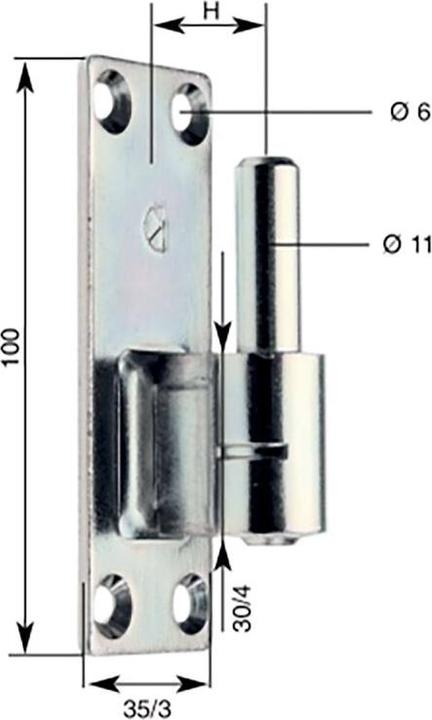 Actual product image Deka Screw-on block