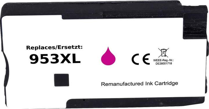 Produktbild Renkforce Tinte ersetzt HP 953 XL (F6U17AE) Kompatibel Magenta RF-5655882 (M)