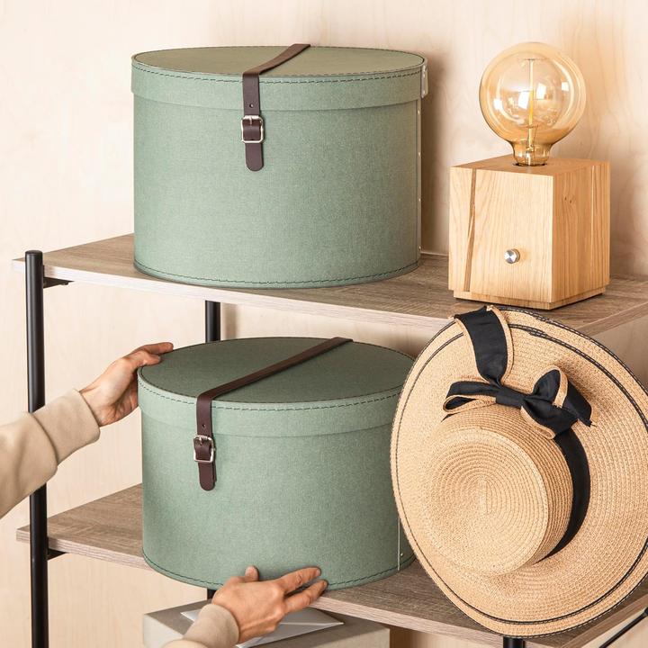 Produktbild Bigso Runde Aufbewahrungsboxen-Set (2x)