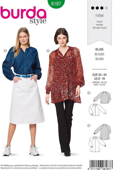 Produktbild Schnittmuster Bluse