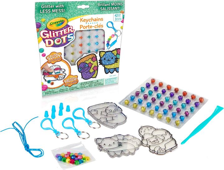 Produktbild Crayola Glitter Dots Keychain