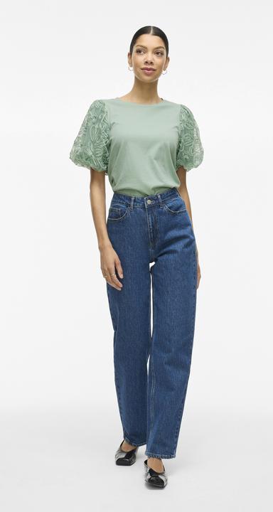 Actual product image Vila Rundhals Oberteil mit kurzen Ärmeln (S)