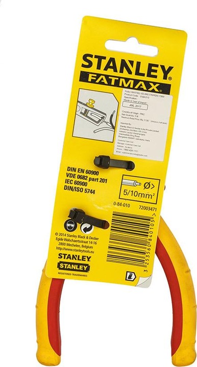Produktbild Stanley Abisolierzange Maxsteel VDE (160 mm)