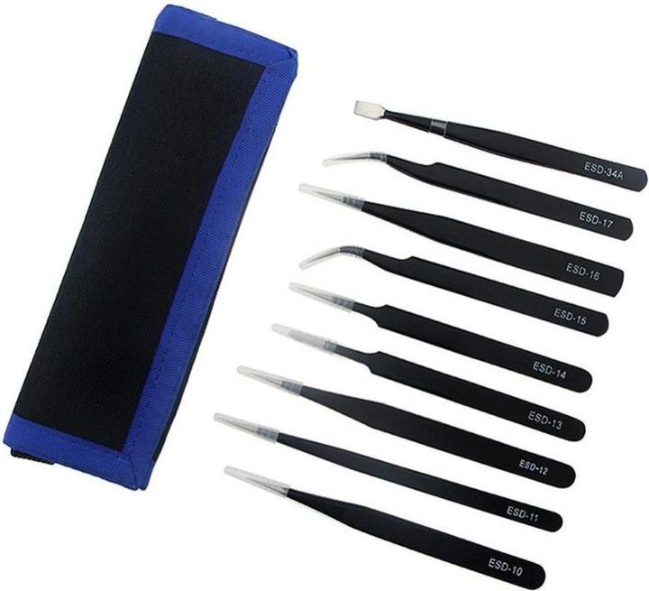 UF-Tools Pinzette 9 teiliges Set