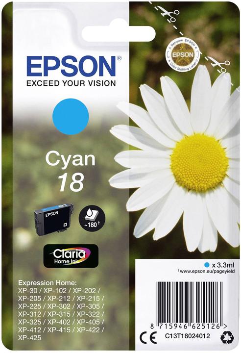 Produktbild Epson 18 Claria Home (C)