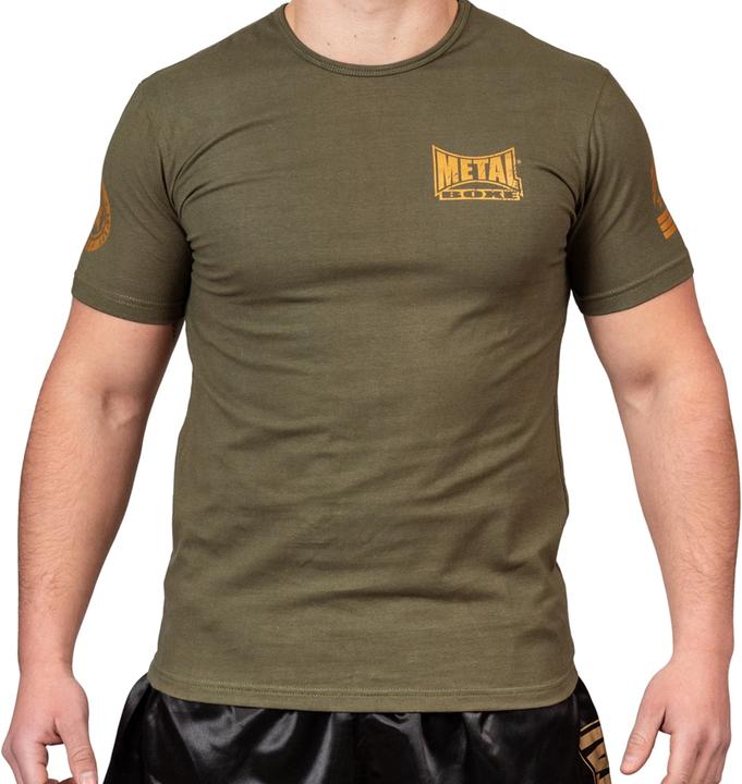 Image du produit MetalBoxe Tee Shirt Vintage Military (S, L)