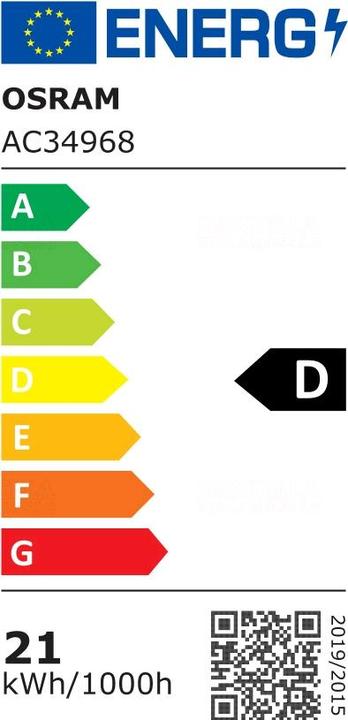 Energie-Label Osram LED-Tube (G13, 3100 lm, 1x)
