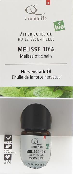 Produktbild Aromalife TOP Melisse 10% Ätherisches Öl Bio