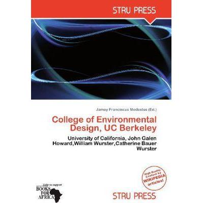 College of Environmental Design, UC Berkeley, Fachbücher von Jamey Franciscus Modestus