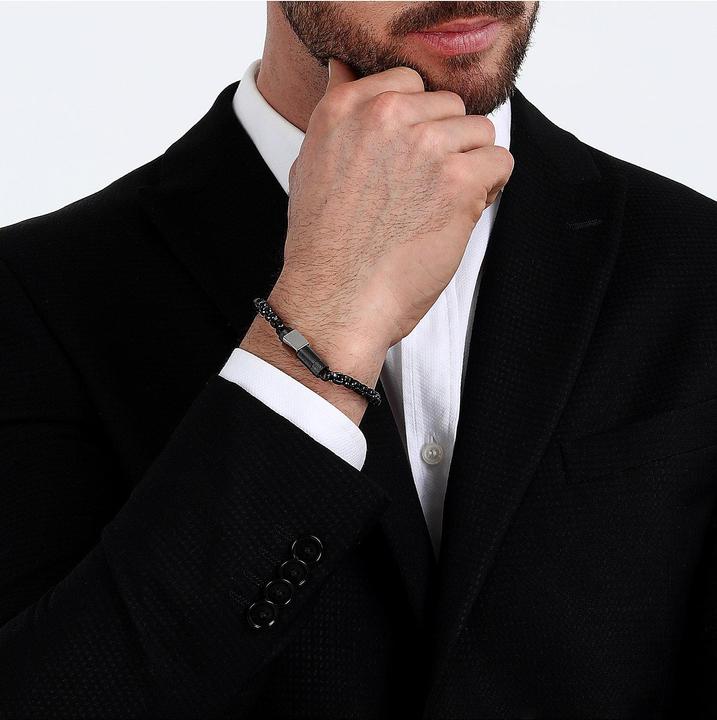 Actual product image Maserati Steel bracelet (21 cm, Stainless steel)