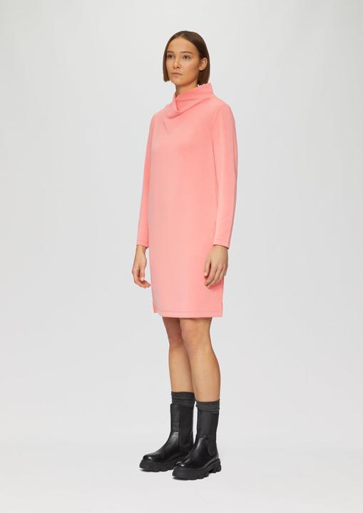 Immagine prodotto S.Oliver Kleid Scuba-Kleid mit Wasserfallkragen und seitlichen Eingrifftaschen (36)