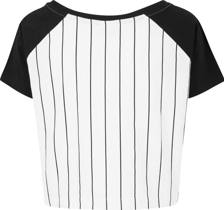 Image du produit Urban Classics Ladies Cropped Baseball Tee (S)
