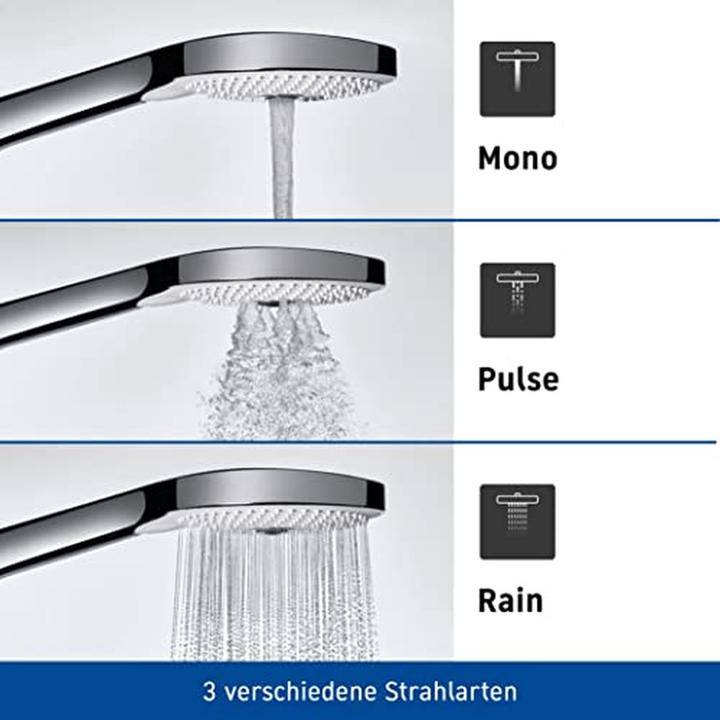Actual product image Duravit Shower set black matt (3 Beam types, 14 l/min)