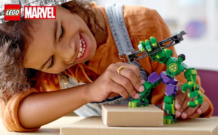 Produktbild LEGO 76241 Hulk Mech-Rüstung (76241, LEGO Marvel)