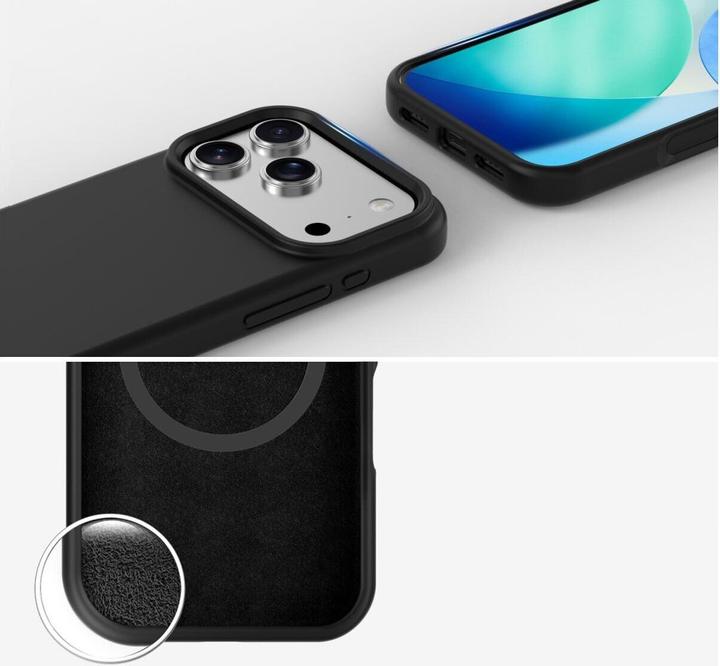 Produktbild 4smarts Cupertino, Rand, Apple, iPhone 17 Pro, 16 cm (6.3"), Schwarz (Apple iPhone 17 Pro)