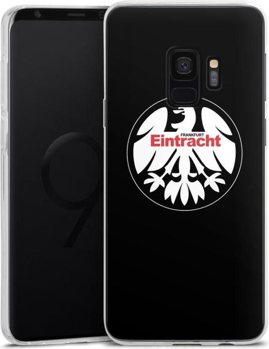 Produktbild DeinDesign Silikon Hülle für Samsung Galaxy S9 Duos Handyhülle Case Smartphone Schutzhülle Eintracht (Samsung Galaxy S9+)