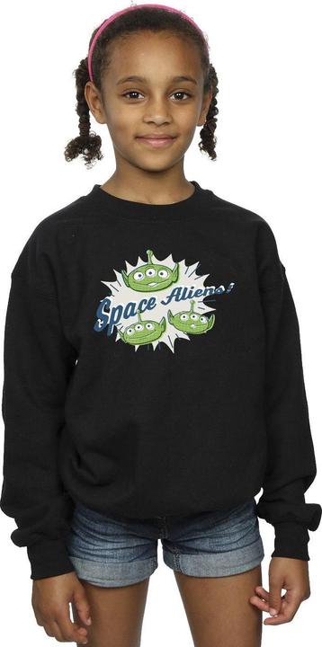 Actual product image Disney Girls Toy Story Aliens Sweatshirt (152, 158)