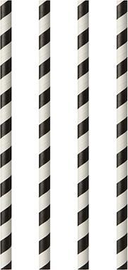 Papstar Trinkhalme Stripes (25 x)