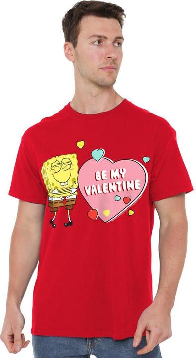Image du produit Spongebob Squarepants - T-shirt BE MY VALENTINE - Homme (4XL)