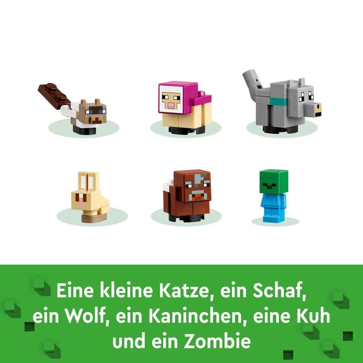 Actual product image LEGO 21253 The Animal Shelter (21253, LEGO Minecraft)