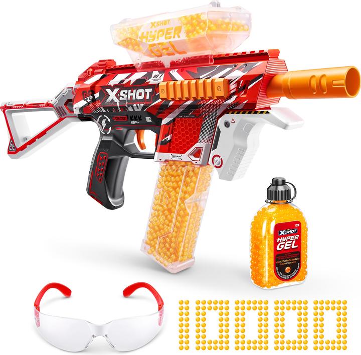 Zuru XSHOT - Hyper-Gel Blaster Trace Fire (inkl. 10000 Gel-Kugeln)